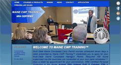 Desktop Screenshot of mainecwptraining.com